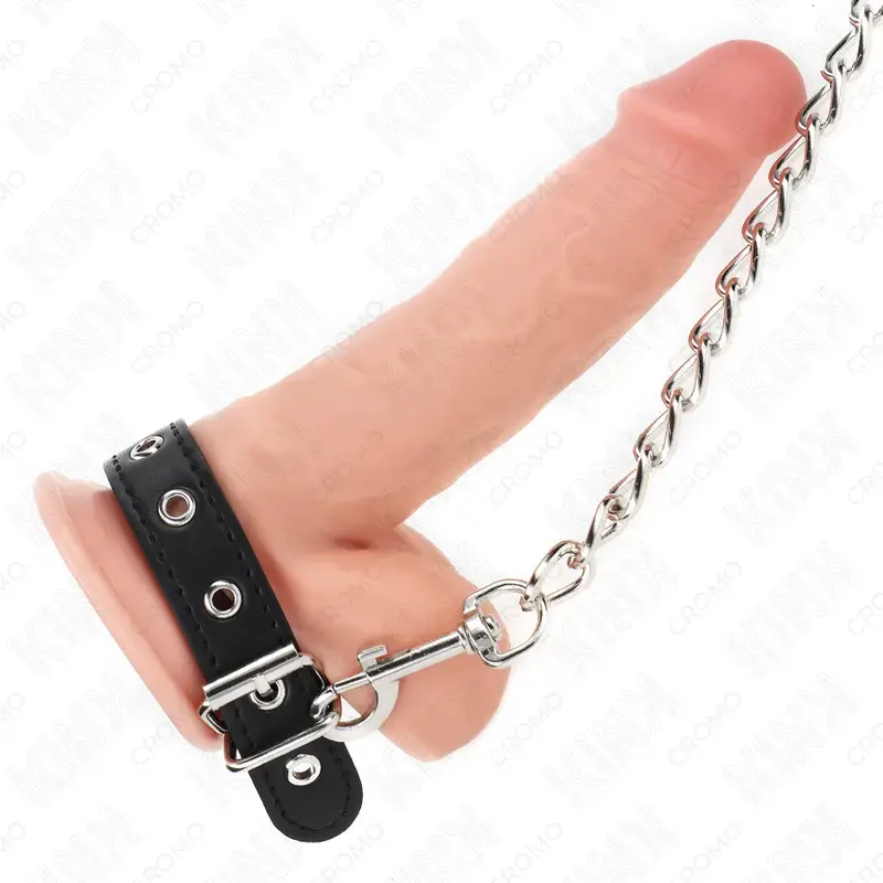 Кольцо для пениса KINK RING POWER D-241280 кожа 21,5×2 см Photo 2