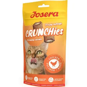 Влажный корм для кошек JOSERA Crunchies Chicken 60 г — высокий уровень белка, без зерна