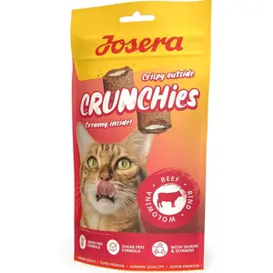 Влажный корм для кошек JOSERA Crunchies Beef 60 г High Protein без зерна