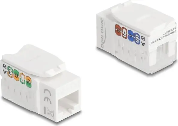 Keystone modulis DELOCK 90720, plakans RJ-45