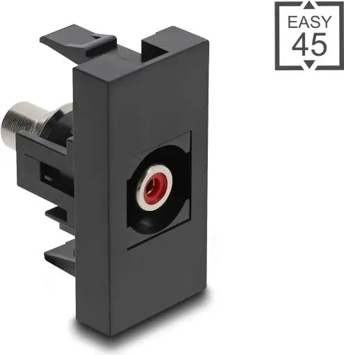 DeLOCK Easy 45 kontaktligzda 2 x