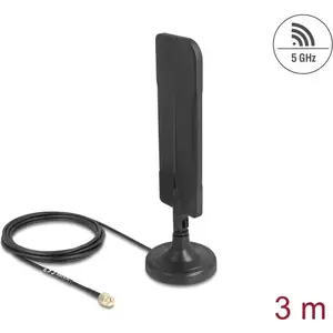 Антенна DELOCK 10038 5,8 GHz RP-SMA 3 дБи всенаправленная