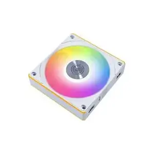 120mm case fan Lian Li UNI FAN CL Wireless — White, wireless RGB control, daisy-chain compatible