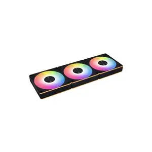 120mm Lian Li UNI FAN CL 120mm (model 12CL1W3B) PWM addressable RGB integrated fan system