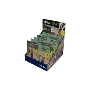 TROIKA Mini Tool Display CD156 — set of 12 mini multi-tools