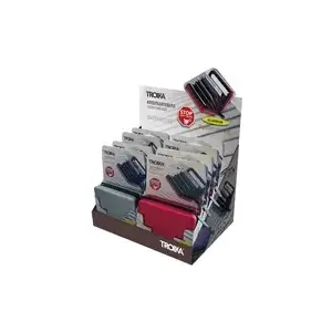 Card holder TROIKA CD129 — compact card case for up to 8 cards, slim pocket design