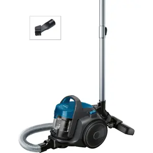 Cylinder vacuum Bosch BGS05A220 700W bagless 1.5L, telescopic stainless steel tube, washable EPA filter