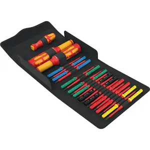 Mechanics Tool Set Wera 05006633001 23 Tools Red Yellow