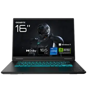 Laptop Gigabyte GAMING A16 CWHI3CZ894SH 16" i7-13620H 16GB 1TB RTX 5070 W11H Black 2R