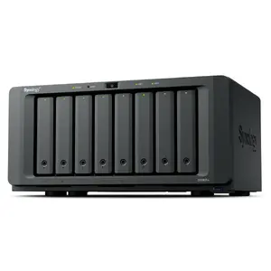 NAS Synology DS1825+ — 8-bay Ryzen Embedded V1500B, 8GB DDR4, 2×2.5GbE, 18 drives max, 2 M.2 slots