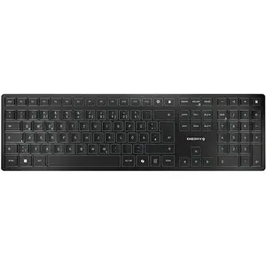 Беспроводная клавиатура Cherry KW 9100 Slim Portugal Black — 2.4 ГГц и Bluetooth, раскладка QWERTY (португальская)