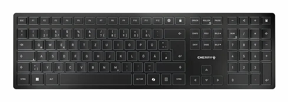 Bezvadu tastatūra Cherry KW 9100 Slim