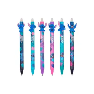 Retractable erasable pen Cool Pack Disney Stitch 54908PTR, gel ink, retractable tip