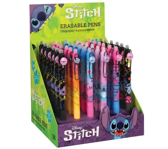 Retractable Erasable Pen Cool Pack Disney Stitch 91323PTR Photo 2
