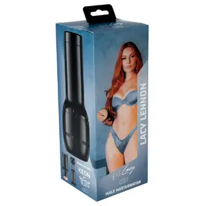 Мастурбатор Kiiroo Feel Lacy Lennon Silicone — реалистичный съёмный вкладыш, 22×8,4 см, 800 г