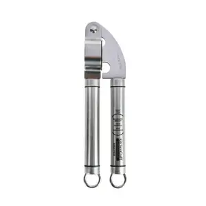 Пресс для чеснока KitchenCraft GB40KCPROGAR 20,5 см из нержавеющей стали с вынимаемой камерой