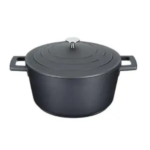 Casserole Masterclass GB40MCMCRD24 4L 24cm Black Cast Aluminium, induction- and oven-safe
