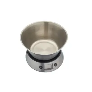 Цифровые кухонные весы Taylor GB40TYPSCALE5BOWL 5 кг с чашей из нержавеющей стали