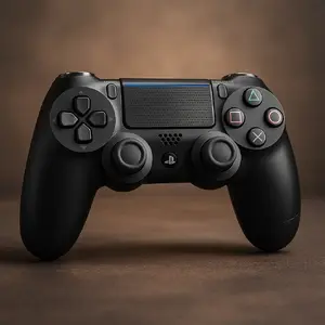 Беспроводной игровой контроллер Riff DualShock 4 v2 для PlayStation PS4 — чёрный, Bluetooth, аккумулятор