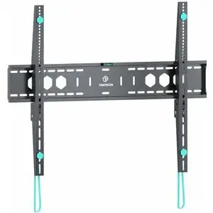 Fixed wall mount ONKRON UF12-B for 60–110 inch TVs, Black, steel construction