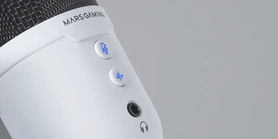 Kardioīda mikrofons Mars Gaming MMICCXW USB Photo 3