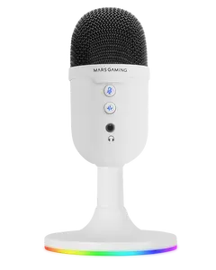 Mars Gaming MMIC-CXW Table Microphone Black Wired 3.5 mm USB 120 dB 20 - 20000 Hz