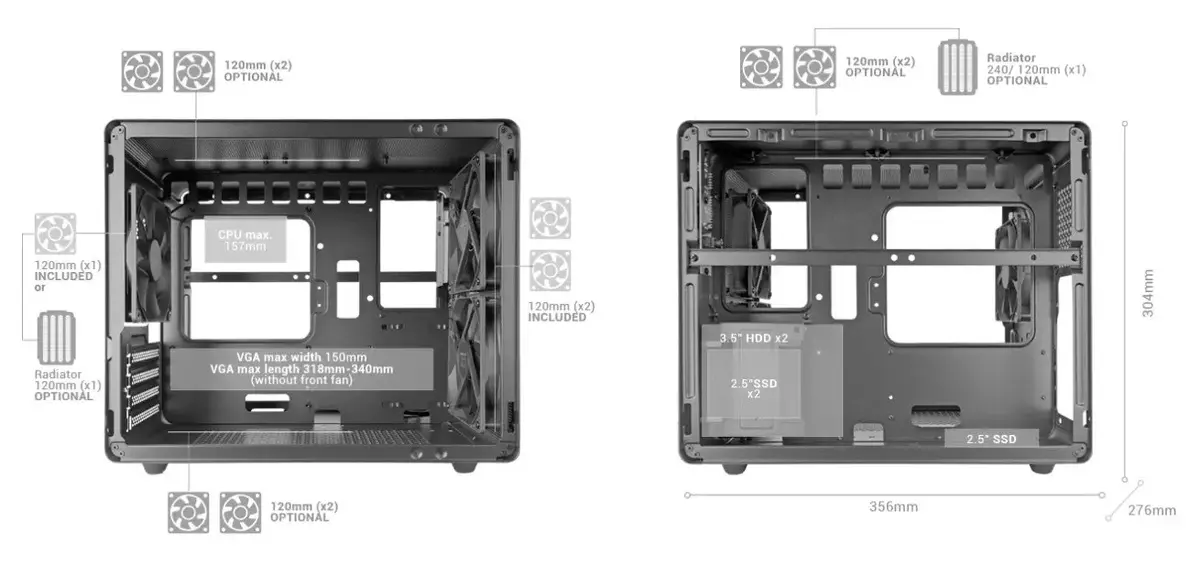 PC Case Mars Gaming MCMPRO Photo 5