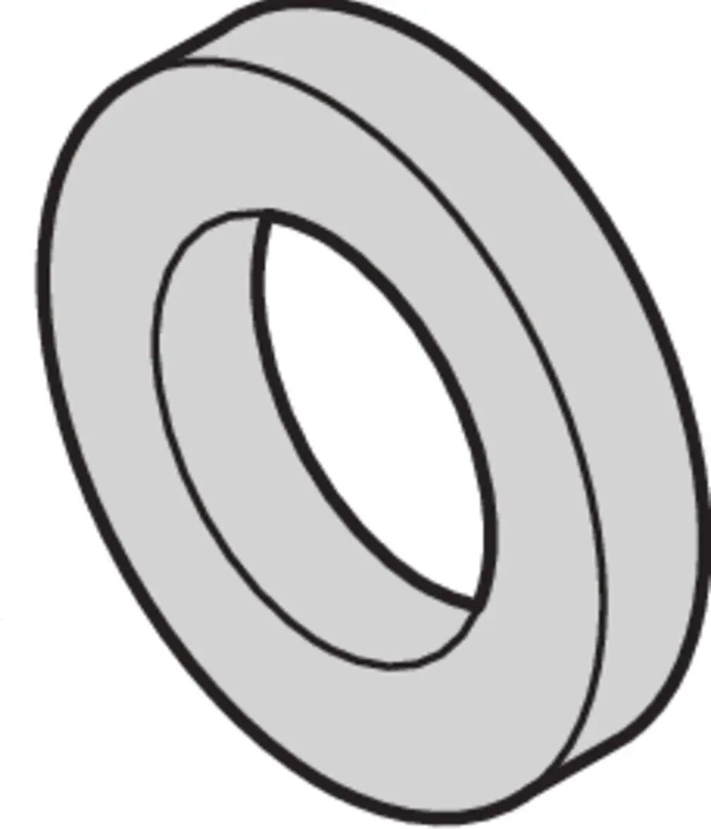 SCHROFF plastmasas apaļš disks 2.7