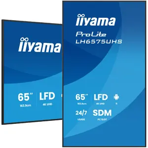 Монитор iiyama 65" 4K UHD LCD 3840 x 2160