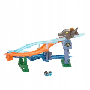 Игрушечная машинка MATTEL Hot Wheels RacerVerse JFP32 Jurassic World Marine Dino Racer