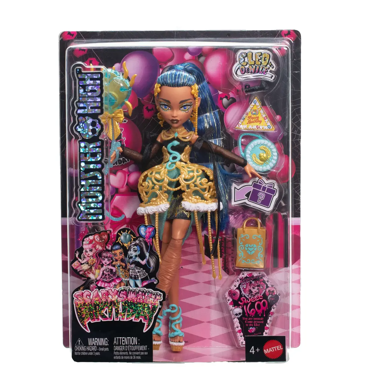 Modes lelle Mattel Monster High Scary Sweet Birthday Cleo De Nile Photo 6