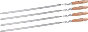 Skewers Master Grill & Party MG134 set of 4, 60 cm stainless steel grilling skewers
