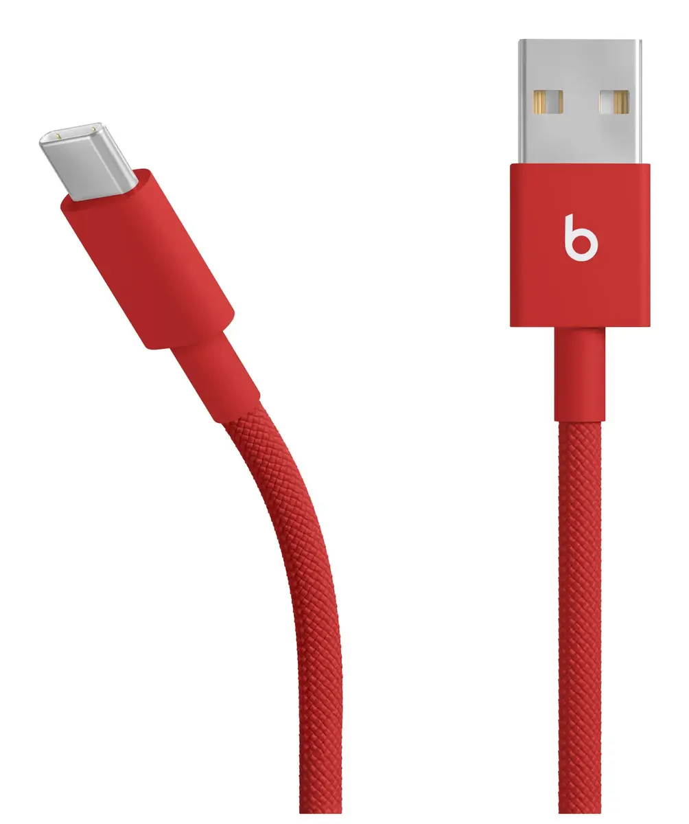Apple Beats USB Cable USB A to USB C 1.5 m Red Photo 2