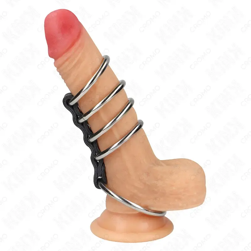 Penis Extension KINK 5 PENIS RINGS Photo 2