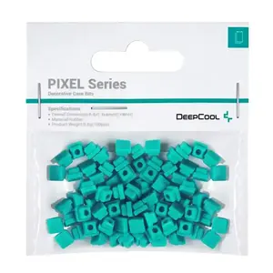 Cooling fan DeepCool PIXEL GB 120mm RGB lighting, rubber mounts, pack of 100