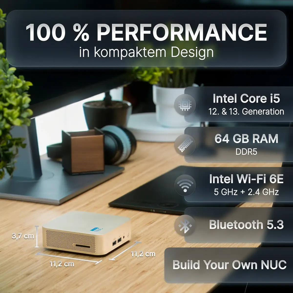 FutureNUC Lux NUC 13i5HL Mini PC – Intel i5-13420H Photo 5