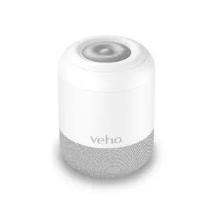 Veho MZ-S Portatīvs bezvadu Bluetooth skaļrunis Balts Pelēks Mono 5 W Bluetooth 5.0 MicroSD karšu lasītājs