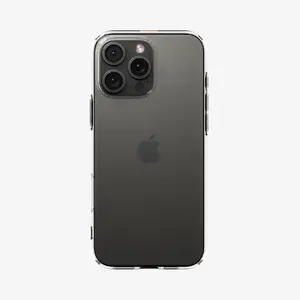 Phone case Spigen Crystal Hybrid for iPhone 16 — transparent protective cover, clear hybrid design