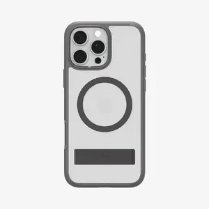 Phone case Spigen Ultra Hybrid S (MagFit) — clear hybrid protective case with MagSafe-compatible ring