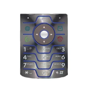 Mobile phone keypad Motorola RAZR V3/V3i replacement part, original black (MPN PS-M-V3-TBL)