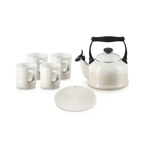 Cup set Le Creuset 40102027160000 Beige Tea — 6 pcs ceramic tea cups