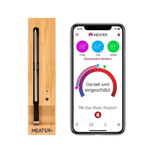 Wireless Meat Thermometer Meater Plus RT3-MT-MP01 Bluetooth 50 m range, probe thermometer for cooking and grilling