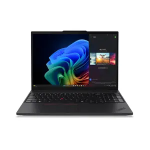 Ноутбук Lenovo ThinkPad T16 Gen 4, AMD Ryzen AI 5 340, 16" WUXGA, 32 ГБ DDR5, 512 ГБ SSD, AMD Radeon 840M, Windows 11 Pro, Nordic Black