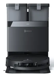 Ecovacs Deebot T50 Omni Gen 2 Robot Vacuum Cleaner Black with Wet Mopping Dust Bag 5200 mAh Battery 175 min Runtime