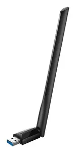 Wireless USB Wi‑Fi Adapter TP‑LINK Archer TX35U PLUS — Wi‑Fi 6 dual‑band 1201 Mbit/s, USB‑powered, black
