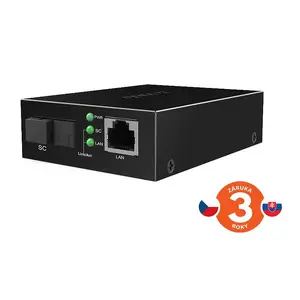 Медиаконвертер TENDA TFC300B WDM Tx 1310nm Rx 1550nm 3 км