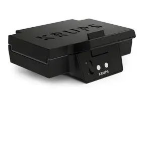Sandwich maker KRUPS FDK461, 850 W, black, makes 4 sandwiches, 234×265×108 mm