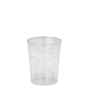 Shot glasses Papstar DE1812159, disposable plastic, 40 ml, pack of 40
