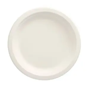 Vienišķlietojamās plates no cukurniedrēm Papstar PURE PLATES DE1889747 18 cm, 12 gab., mikroviļņu krāsnij līdz 800 W (2 min)