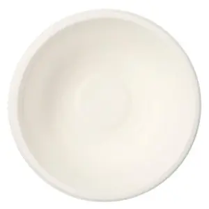 Disposable sugarcane plates Papstar DE1889762 500 ml, Ø 15.5 cm (12 pcs)
